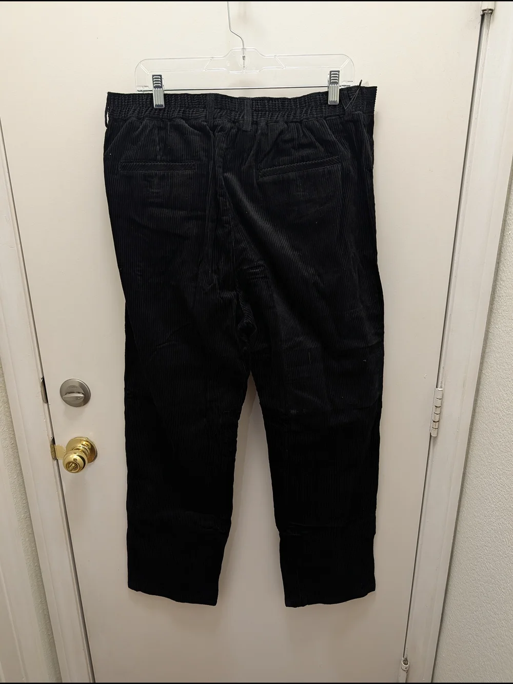 Black Corduroy Men’s Pants 36 Waist